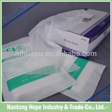 Medical Absorbent Nonwoven Swab Nonwoven Compress